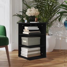 Armario auxiliar de madera contrachapada negro 35x35x55 cm de vidaXL, Aparadores - Ref: Foro24-806275, Precio: 30,40 €, Descu...