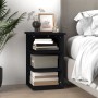 Beistellschrank aus schwarzem Sperrholz 35x35x55 cm von vidaXL, Sideboards - Ref: Foro24-806275, Preis: 30,40 €, Rabatt: %