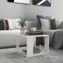 Couchtisch aus glänzend weißem Sperrholz, 40 x 40 x 30 cm von vidaXL, Couchtisch - Ref: Foro24-806316, Preis: 28,91 €, Rabatt: %