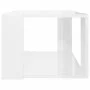 Couchtisch aus glänzend weißem Sperrholz, 40 x 40 x 30 cm von vidaXL, Couchtisch - Ref: Foro24-806316, Preis: 28,91 €, Rabatt: %