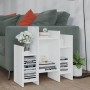 Zusatzschrank aus weißem Sperrholz, 60 x 26 x 60 cm von vidaXL, Sideboards - Ref: Foro24-806283, Preis: 37,51 €, Rabatt: %