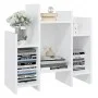 Zusatzschrank aus weißem Sperrholz, 60 x 26 x 60 cm von vidaXL, Sideboards - Ref: Foro24-806283, Preis: 37,74 €, Rabatt: %