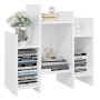Zusatzschrank aus weißem Sperrholz, 60 x 26 x 60 cm von vidaXL, Sideboards - Ref: Foro24-806283, Preis: 37,51 €, Rabatt: %