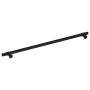 Tiradores para armarios 5 uds acero inoxidable negro 320 mm