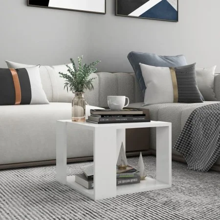 Couchtisch aus weißem Sperrholz, 40 x 40 x 30 cm von vidaXL, Couchtisch - Ref: Foro24-806310, Preis: 25,36 €, Rabatt: %