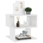 Weißer Beistelltisch aus Sperrholz, 40x40x40 cm von vidaXL, Seitentische - Ref: Foro24-806292, Preis: 33,42 €, Rabatt: %