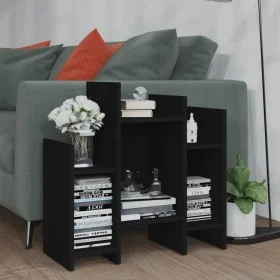 Black plywood auxiliary cabinet 60x26x60 cm by vidaXL, Sideboards - Ref: Foro24-806284, Price: 34,07 €, Discount: %