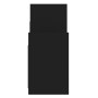 Armario auxiliar de madera contrachapada negro 60x26x60 cm de vidaXL, Aparadores - Ref: Foro24-806284, Precio: 36,58 €, Descu...