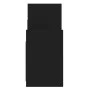 Zusatzschrank aus schwarzem Sperrholz, 60 x 26 x 60 cm von vidaXL, Sideboards - Ref: Foro24-806284, Preis: 34,04 €, Rabatt: %