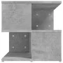 Wooden side table in gray concrete engineering 40x40x40 cm by vidaXL, Side tables - Ref: Foro24-806296, Price: 30,73 €, Disco...