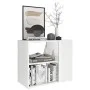 Zusatzschrank Sperrholz glänzend weiß 60x30x50 cm von vidaXL, Sideboards - Ref: Foro24-806307, Preis: 53,01 €, Rabatt: %