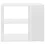 Armario auxiliar madera contrachapada blanco brillo 60x30x50 cm de vidaXL, Aparadores - Ref: Foro24-806307, Precio: 53,92 €