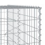 Cesta de gaviones con cubierta hierro galvanizado 450x100x200cm en Maceteros y jardineras | Comprar online en Foro24