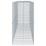 Cesta de gaviones con cubierta hierro galvanizado 500x100x200cm