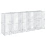 Cesta de gaviones con cubierta hierro galvanizado 500x100x200cm