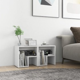 Nachttische, 2 Stück, weißes Sperrholz, 40x30x40 cm. von vidaXL, Nachttische - Ref: Foro24-806329, Preis: 40,57 €, Rabatt: %