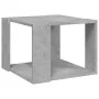 Mesa de centro madera contrachapada gris hormigón 40x40x30 cm de vidaXL, Mesas de centro - Ref: Foro24-806314, Precio: 24,48 ...