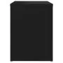 Nachttisch aus Sperrholz schwarz 40x30x40 cm von vidaXL, Nachttische - Ref: Foro24-806330, Preis: 31,64 €, Rabatt: %