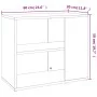 Auxiliary cabinet made of gray concrete plywood, measuring 60x30x50 cm. by vidaXL, Sideboards - Ref: Foro24-806305, Price: 33...