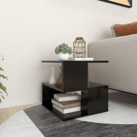 Black plywood side table 40x40x40 cm by vidaXL, Side tables - Ref: Foro24-806293, Price: 30,27 €, Discount: %