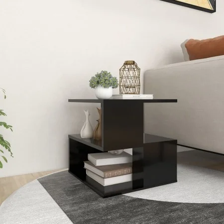 Black plywood side table 40x40x40 cm by vidaXL, Side tables - Ref: Foro24-806293, Price: 29,89 €, Discount: %