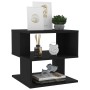 Black plywood side table 40x40x40 cm by vidaXL, Side tables - Ref: Foro24-806293, Price: 30,27 €, Discount: %
