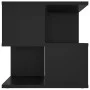 Black plywood side table 40x40x40 cm by vidaXL, Side tables - Ref: Foro24-806293, Price: 29,89 €, Discount: %