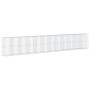 Cesta gaviones con cubierta hierro galvanizado 1200x100x200 cm