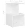 Nachttische 2 Stk. Sperrholz weiß 35x35x55 cm von vidaXL, Nachttische - Ref: Foro24-806347, Preis: 48,84 €, Rabatt: %