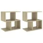 Nachttische 2 Stk. Sonoma-Eichensperrholz 50x30x51,5cm von vidaXL, Nachttische - Ref: Foro24-806371, Preis: 46,95 €, Rabatt: %