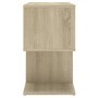 Mesitas de noche 2 uds contrachapada roble Sonoma 50x30x51,5cm de vidaXL, Mesitas de noche - Ref: Foro24-806371, Precio: 47,6...