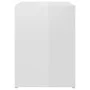 Mesitas de noche 2uds contrachapada blanco brillante 40x30x40cm de vidaXL, Mesitas de noche - Ref: Foro24-806341, Precio: 44,...