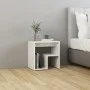 Nightstands 2 units glossy white plywood 40x30x40cm by vidaXL, Nightstands - Ref: Foro24-806341, Price: 44,72 €, Discount: %