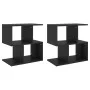 Nightstands 2 pcs black plywood 50x30x51.5cm by vidaXL, Nightstands - Ref: Foro24-806367, Price: 49,62 €, Discount: %