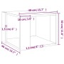 Sonoma Couchtisch aus Eichensperrholz 40x40x30 cm von vidaXL, Couchtisch - Ref: Foro24-806313, Preis: 23,67 €, Rabatt: %