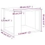 Sonoma Couchtisch aus Eichensperrholz 40x40x30 cm von vidaXL, Couchtisch - Ref: Foro24-806313, Preis: 24,26 €, Rabatt: %