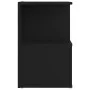 Mesitas de noche 2 uds madera contrachapada negro 35x35x55 cm de vidaXL, Mesitas de noche - Ref: Foro24-806349, Precio: 49,20...