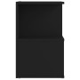 Nachttische 2 Stück schwarzes Sperrholz 35x35x55 cm von vidaXL, Nachttische - Ref: Foro24-806349, Preis: 49,78 €, Rabatt: %