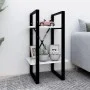 2-stufiges weißes Sperrholzregal 40x30x70 cm von vidaXL, Bücherregale und Regale - Ref: Foro24-806407, Preis: 28,12 €, Rabatt: %