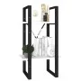 2-stufiges weißes Sperrholzregal 40x30x70 cm von vidaXL, Bücherregale und Regale - Ref: Foro24-806407, Preis: 28,12 €, Rabatt: %