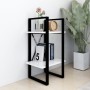 2-tier white plywood shelf 40x30x70 cm by vidaXL, Bookcases and shelves - Ref: Foro24-806407, Price: 28,40 €, Discount: %