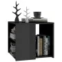 Beistelltisch aus glänzend grauem Sperrholz, 50 x 50 x 45 cm von vidaXL, Seitentische - Ref: Foro24-806390, Preis: 40,69 €, R...
