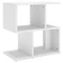 Mesita de noche madera contrachapada blanco 50x30x51,5cm de vidaXL, Mesitas de noche - Ref: Foro24-806364, Precio: 29,35 €, D...