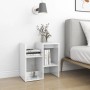 Glossy white plywood bedside table 50x30x51.5cm by vidaXL, Nightstands - Ref: Foro24-806376, Price: 32,83 €, Discount: %