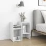 Nachttisch aus glänzend weißem Sperrholz, 50 x 30 x 51,5 cm von vidaXL, Nachttische - Ref: Foro24-806376, Preis: 32,39 €, Rab...