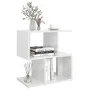 Mesita de noche madera contrachapada blanco brillo 50x30x51,5cm de vidaXL, Mesitas de noche - Ref: Foro24-806376, Precio: 32,...