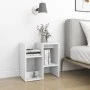 Mesitas de noche 2 uds madera contrachapada blanco 50x30x51,5cm de vidaXL, Mesitas de noche - Ref: Foro24-806365, Precio: 48,...