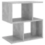 Engineered wood gray concrete bedside table 50x30x51.5cm by vidaXL, Nightstands - Ref: Foro24-806372, Price: 28,18 €, Discoun...