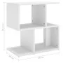 Mesitas de noche 2 uds madera contrachapada blanco 50x30x51,5cm de vidaXL, Mesitas de noche - Ref: Foro24-806365, Precio: 48,...
