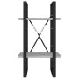 2-stufiges betongraues Sperrholzregal 40x30x70 cm von vidaXL, Bücherregale und Regale - Ref: Foro24-806411, Preis: 31,54 €, R...